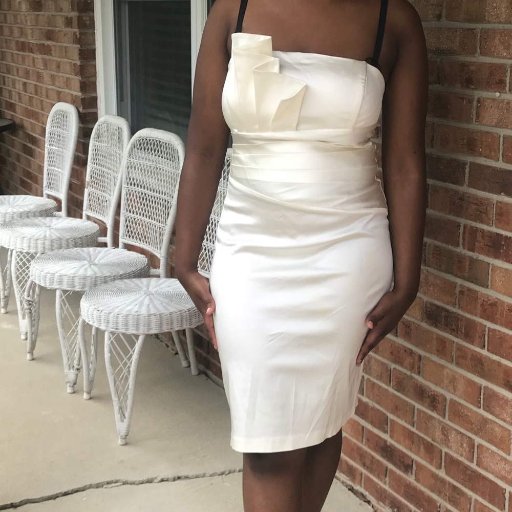 White special occasion or bridesmaids dress